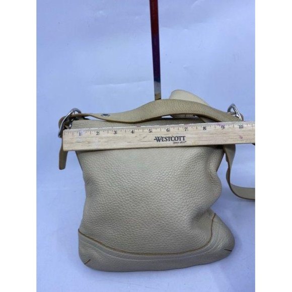 coach beige leather cross body bag - Picture 2 of 8